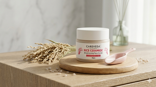 Rice Ceramide Face Scrub: Benefits for Smooth, Bright & Glass Skin