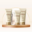 Glutathione Skin Care Set of 4 | Face Wash & Cream, Peel off Mask, Serum for Bright & Even-Toned Skin