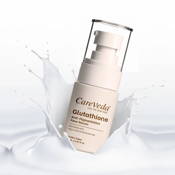 CareVeda Glutathione  Anti-Pigmentation Face Serum Enriched with Kojic Acid & Niacinamide  30ml