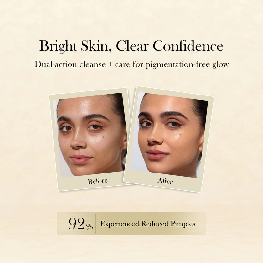 CareVeda Glutathione Skin Care Set of 2 | Face Wash & Cream for Bright, Even-Toned Skin | Anti-Pigmentation, Anti-Dullness & Deep Nourishment | Glow Boost for Men & Women