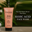 CareVeda Kojic Acid Face Wash For Reduces Dark Spots & Pigmentation Suitable For All Skin Types 100gm