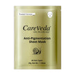 CareVeda Tone & Glow Anti Pigmentation Sheet Mask Suitable For All Skin Types, 25gm