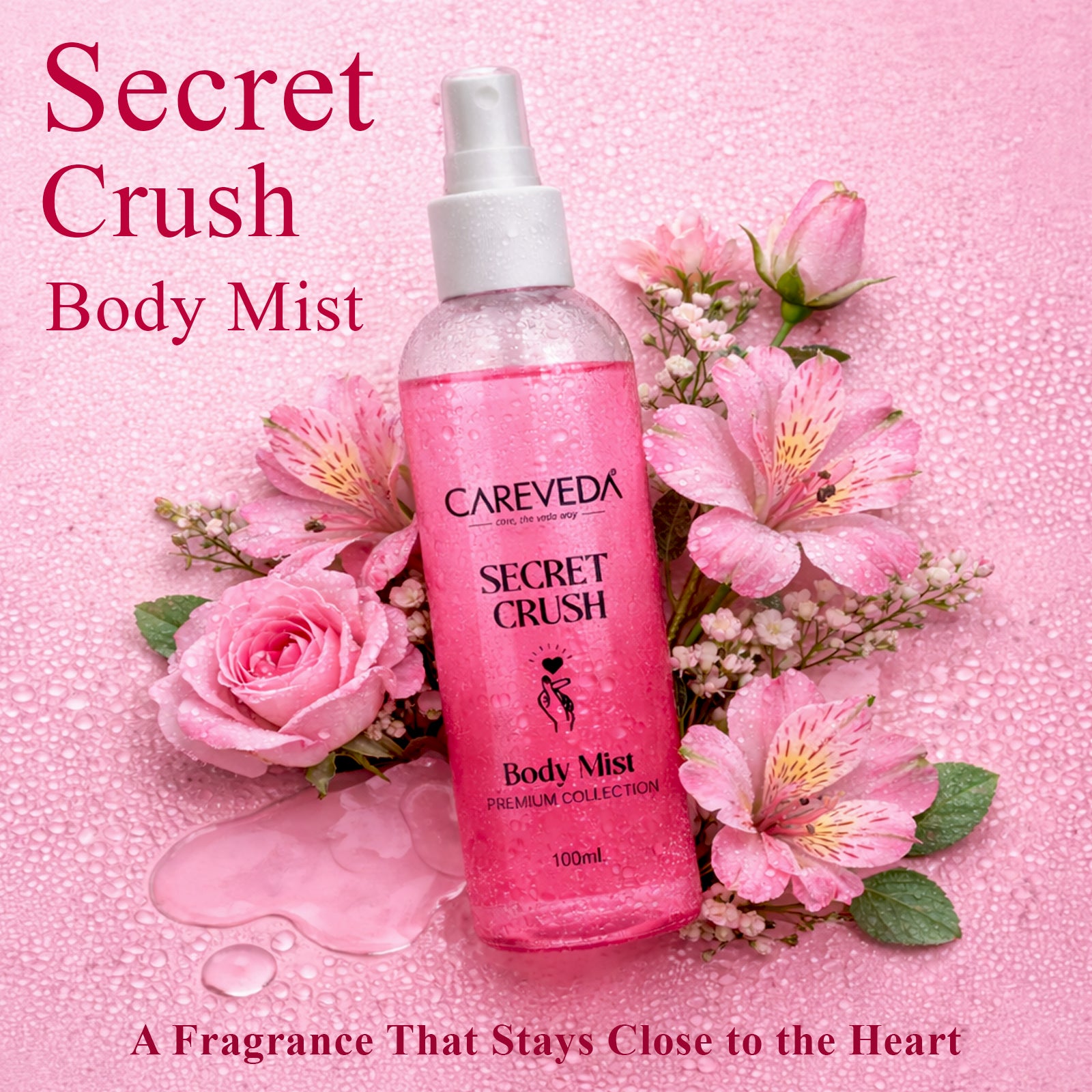 Secret Crush Premium Collection, Body Mist, 100ml