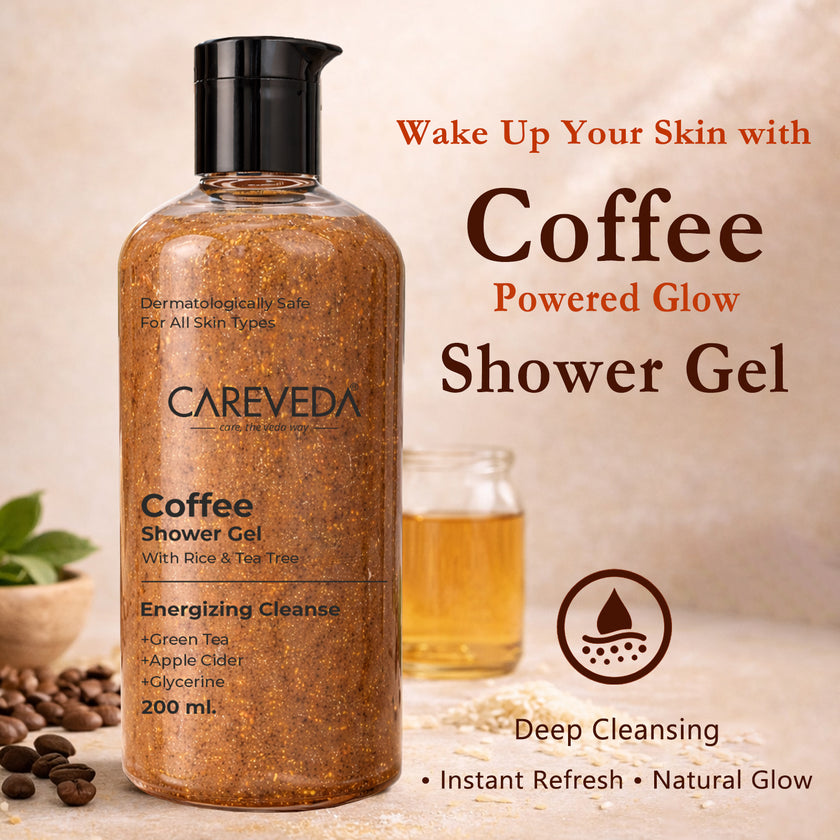Coffee Shower Gel | Deep Cleansing, Hydrating & Refreshing Skin | 200ml