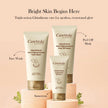 CareVeda Glutathione Skin Care Set of 3 | Face Wash & Peel off Mask, Sunscreen for Bright, Even-Toned Skin | Anti-Pigmentation & Glow Boost | For Men & Women