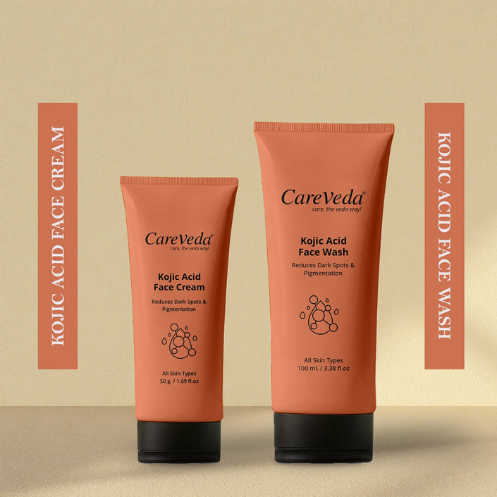 Kojic Acid Bright Boost Combo Set of 2- Face Wash 100gm &  Face Cream 50gm