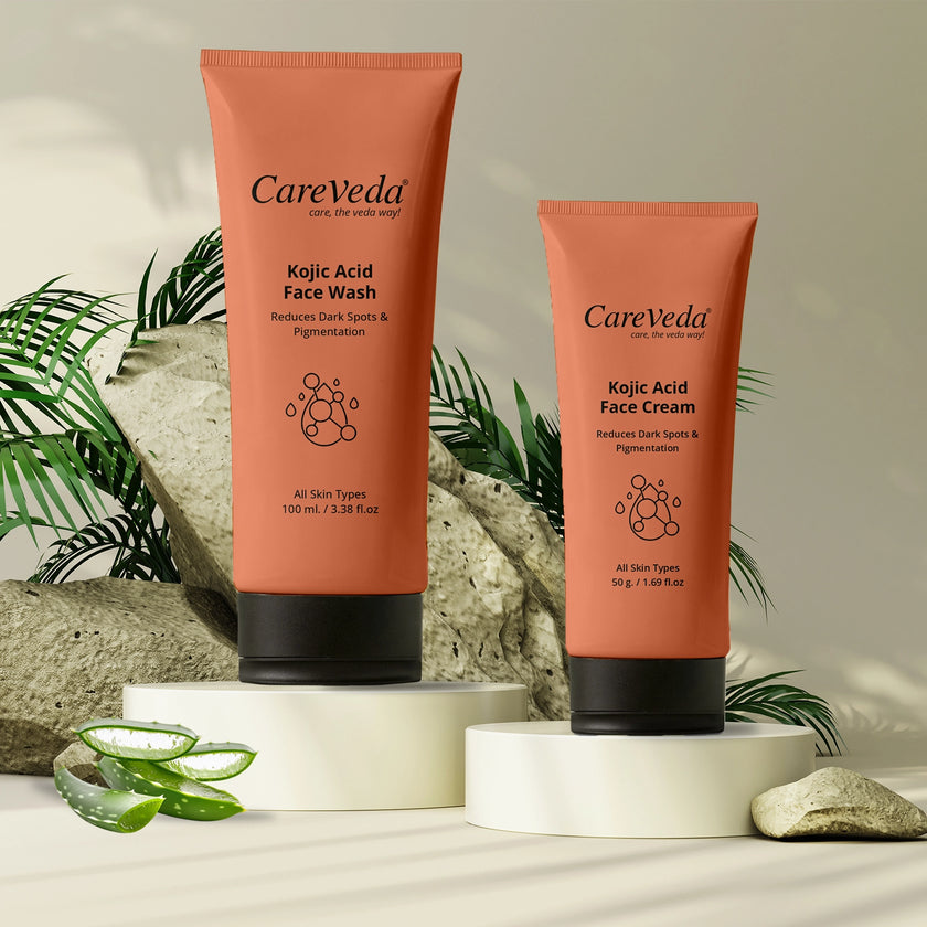 Kojic Acid Bright Boost Combo Set of 2- Face Wash 100gm &  Face Cream 50gm