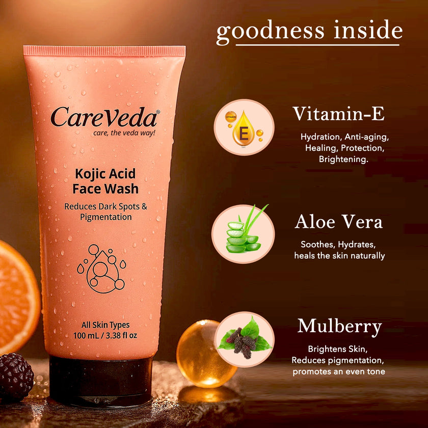 Skin Radiance Combo – Kojic Acid, Retinol & Bakuchi Face Wash (Set of 2)