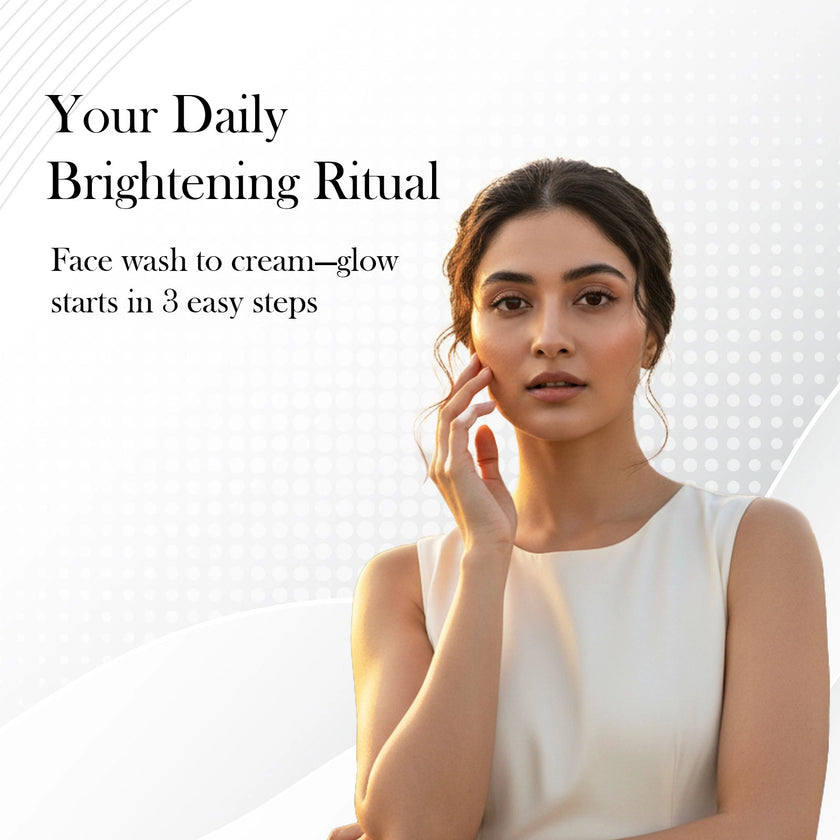 CareVeda Glutathione Skin Care Set of 3 | Face Cream & Face Wash, Peel off Mask for Bright, Even-Toned Skin | Anti-Pigmentation & Glow Boost | For Men & Women
