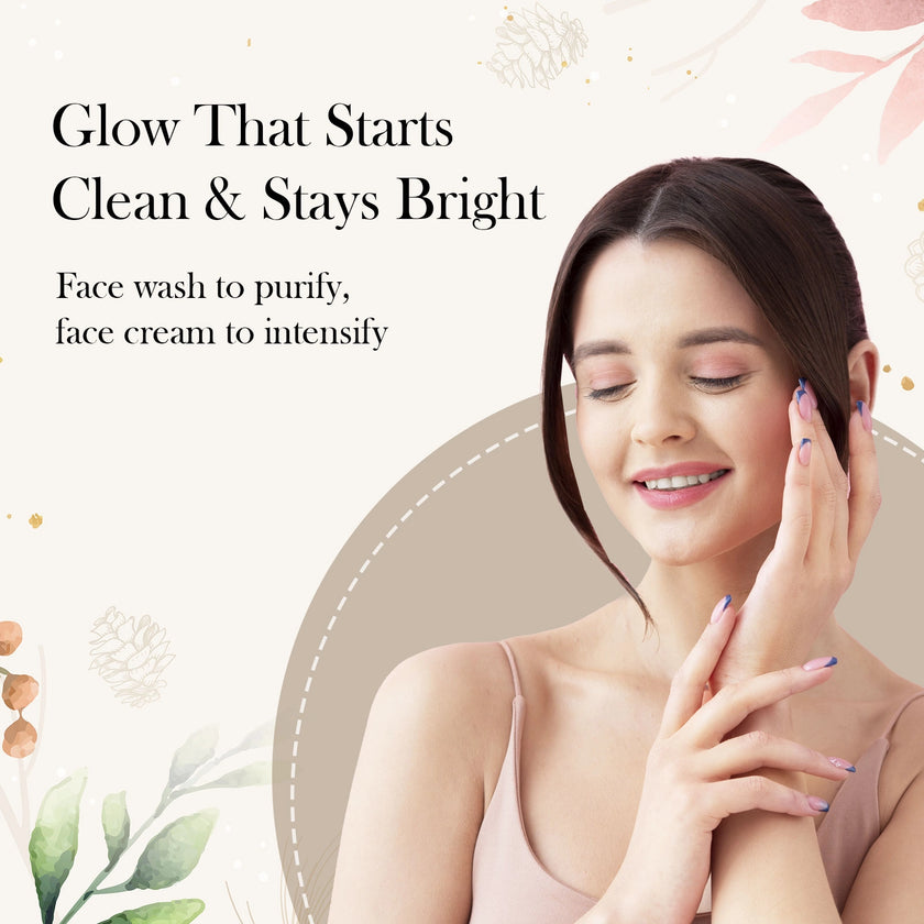 CareVeda Glutathione Skin Care Set of 3 | Face Cream & Face Wash, Sunscreen for Bright, Even-Toned Skin | Anti-Pigmentation & Glow Boost | For Men & Women