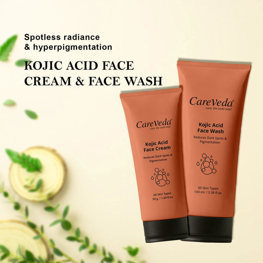 Kojic Acid Bright Boost Combo Set of 2- Face Wash 100gm &  Face Cream 50gm