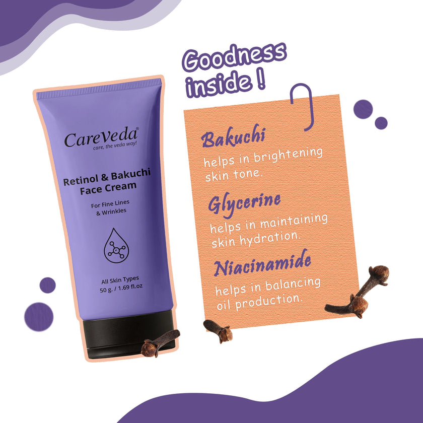 Retinol Glow Duo Combo Set of 2 – Face Wash 100gm & Cream 50gm