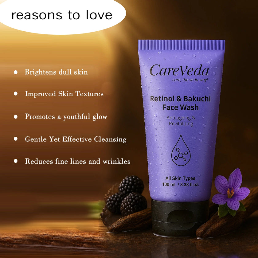 Skin Radiance Combo – Jamun Glow, Kojic Acid, Retinol & Bakuchi Face Wash (Set of 3)