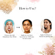 CareVeda Glutathione Skin Care Set of 3 | Face Wash & Peel off Mask, Face Serum for Bright, Even-Toned Skin | Anti-Pigmentation & Glow Boost | For Men & Women