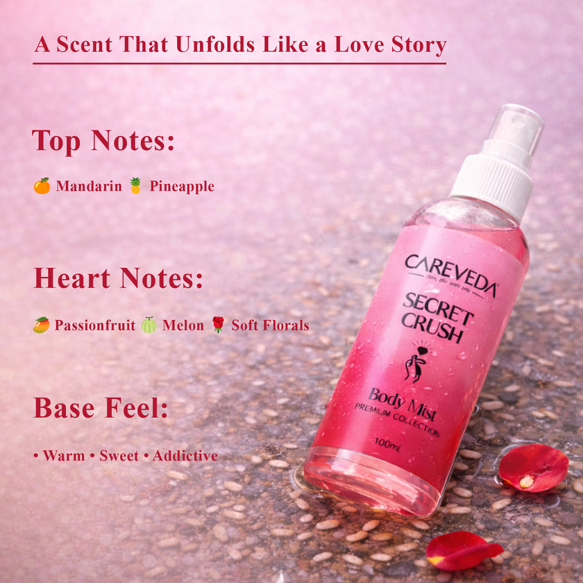 Secret Crush Premium Collection, Body Mist, 100ml