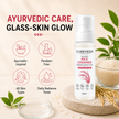 Careveda Ayurvedic Rice Ceramide Face Toner for Luminous Glass Skin - Brightening & Hydrating Toner with Green Tea & Vitamin E - 100ml