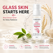 Careveda Ayurvedic Rice Ceramide Face Toner for Luminous Glass Skin - Brightening & Hydrating Toner with Green Tea & Vitamin E - 100ml