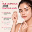 Careveda Rice Ceramide Brightening Peel Off Mask for Luminous Glass Skin – 75g | With Kojic Acid & Vitamin E | Brightening Face Mask for Dull Skin & Skin Barrier Support