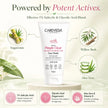 CareVeda Herbal Pimple Clear Face Wash with 1% Salicylic & Glycolic Acid - 75gm