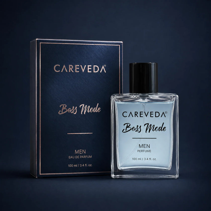 Careveda Boss Mode Eau de Parfum | Fresh, Confident, Dynamic | Up to 8-10 Hours All-Day Wear | Eau de Parfum - 100 ml (Men)