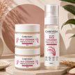 CareVeda Rice Ceramide Korean Glass Skin Skincare Kit | Face Scrub + Face Cream + Face Toner | Hydrating & Brightening Face Care Combo