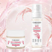 CareVeda Rice Ceramide Korean Glass Skin Skincare Kit | Face Scrub + Face Toner | Hydrating & Brightening Face Care Combo