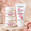 CareVeda Korean Glass Skin 3-Step Skincare Combo | Face Wash, Face Scrub & Face Cream | Rice Ceramide Daily Glow Routine