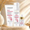 CareVeda Rice Ceramide Korean Glass Skin Skincare Kit | Face Serum + Peel Off Mask + Face Toner | Hydrating & Brightening Face Care Combo