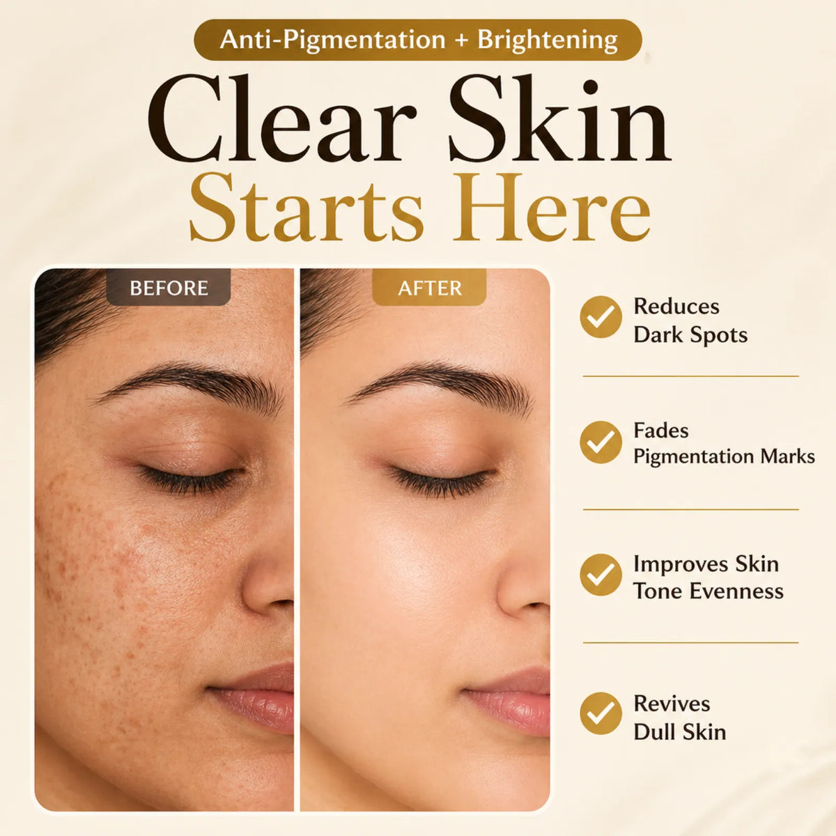 Careveda Glutathione Anti-Pigmentation & Anti-Ageing Skincare Gift Box | Brightening Face Care Set with Face Wash, Face Cream, Serum, Sunscreen, Sheet Mask & Peel Off Mask - Set of 6