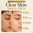 Careveda Glutathione Anti-Pigmentation & Anti-Ageing Skincare Gift Box | Brightening Face Care Set with Face Wash, Face Cream, Serum, Sunscreen, Sheet Mask & Peel Off Mask - Set of 6