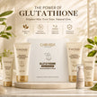 Careveda Glutathione Anti-Pigmentation & Anti-Ageing Skincare Gift Box | Brightening Face Care Set with Face Wash, Face Cream, Serum, Sunscreen & Peel Off Mask - Set of 5