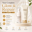 Careveda Glutathione Anti-Pigmentation & Anti-Ageing Skincare Gift Box | Brightening Face Care Set with Face Wash, Face Cream, Serum, Sunscreen, Sheet Mask & Peel Off Mask - Set of 6
