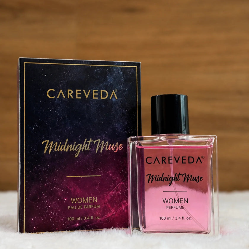 Careveda Midnight Muse Eau de Parfum | Elegant, Alluring, Cozy | Up to 8-10 Hours Long-Lasting | Eau de Parfum - 100 ml (Women)