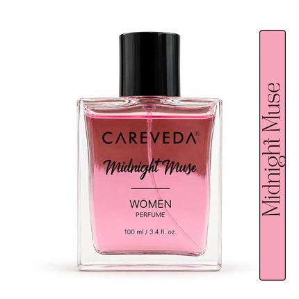 Careveda Midnight Muse Eau de Parfum | Elegant, Alluring, Cozy | Up to 8-10 Hours Long-Lasting | Eau de Parfum - 100 ml (Women)