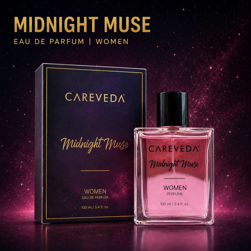Careveda Midnight Muse Eau de Parfum | Elegant, Alluring, Cozy | Up to 8-10 Hours Long-Lasting | Eau de Parfum - 100 ml (Women)