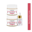 CareVeda Rice Ceramide Glass Skin Care Kit | Face Scrub + Face Serum + Face Cream | Complete Hydration & Glow Skincare Set