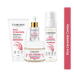 CareVeda Rice Ceramide Korean Glass Skin Skincare Kit | Face Cream + Face Serum + Face Toner + Peel Off Mask | Hydrating & Brightening Face Care Combo