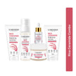 CareVeda Korean Glass Skin 5-Step Skincare Combo | Face Wash, Face Scrub, Face Serum, Face Toner & Peel Off Mask | Rice Ceramide Daily Glow Routine
