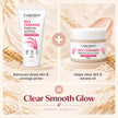 Careveda Rice Ceramide Brightening Skincare Gift Box | Complete Luminous Glass Skin Care Set with Face Wash, Peel Off Mask, Scrub, Cream & Serum, Toner - Set of 6