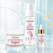 CareVeda Rice Ceramide Korean Glass Skin Skincare Kit | Face Cream + Face Serum + Face Toner | Hydrating & Brightening Face Care Combo