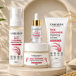 CareVeda Korean Glass Skin 4-Step Skincare Combo | Face Wash, Face Serum, Face Cream & Face Toner | Rice Ceramide Daily Glow Routine