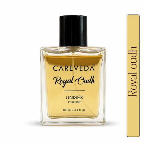 Careveda Royal Oud Eau de Parfum | Regal, Intense, Sophisticated | Up to 8-10 Hours Long-Lasting | Eau de Parfum - 100 ml (Unisex)