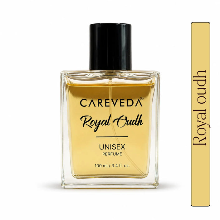 Careveda Royal Oud Eau de Parfum | Regal, Intense, Sophisticated | Up to 8-10 Hours Long-Lasting | Eau de Parfum - 100 ml (Unisex)