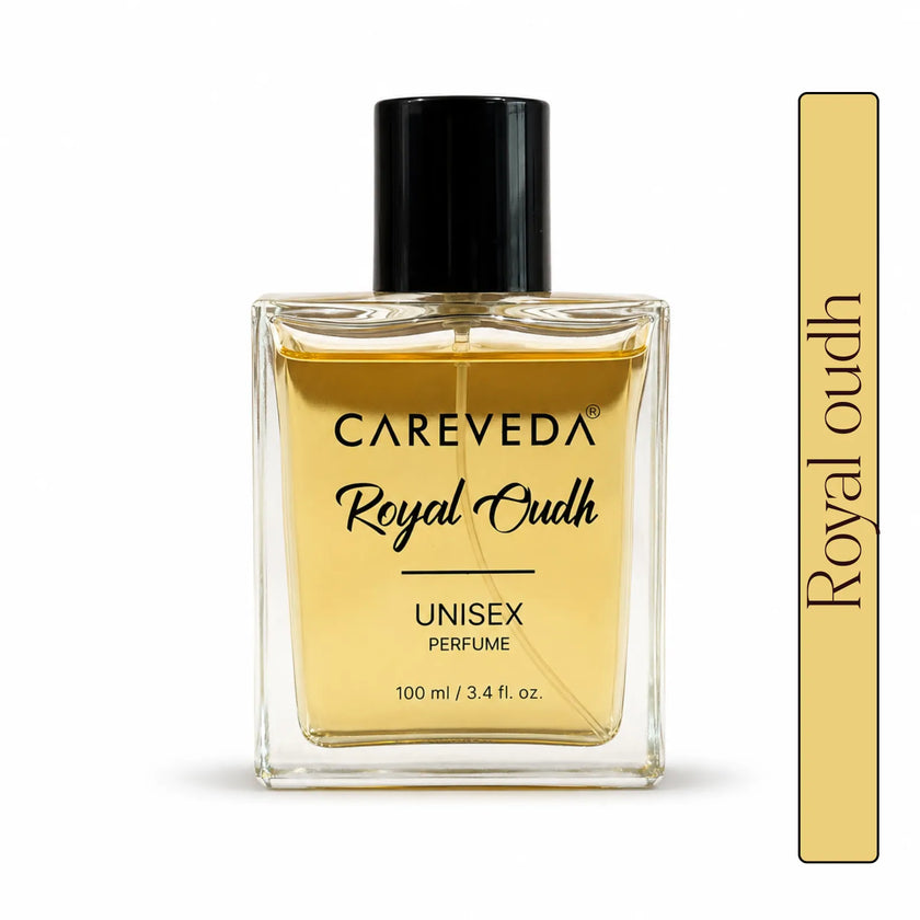 Careveda Royal Oud Eau de Parfum | Regal, Intense, Sophisticated | Up to 8-10 Hours Long-Lasting | Eau de Parfum - 100 ml (Unisex)