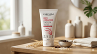 Careveda Rice Ceramide Brightening Face Wash with Niacinamide & Coffee for Luminous Glass Skin - 75gm