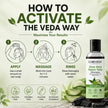 Careveda Aloe Vera Neem Tulsi Shampoo with Activated Charcoal & Grapes - Anti Hair Fall (100ml)