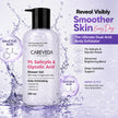 Careveda Daily Exfoliating Sali-cinamide Shower Gel | Brightening & Hydrating Body Wash with AHA & BHA - 200ml