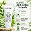 Careveda Aloe Vera Neem Tulsi Face Wash with Niacinamide & Vitamin E - 75gm