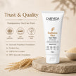 CareVeda Radiance Rice Face Wash for Glowing Skin - with Vitamin E & Vitamin B5 - Brightening & Hydrating Daily Cleanser - For All Skin Types, Paraben Free - 75gm